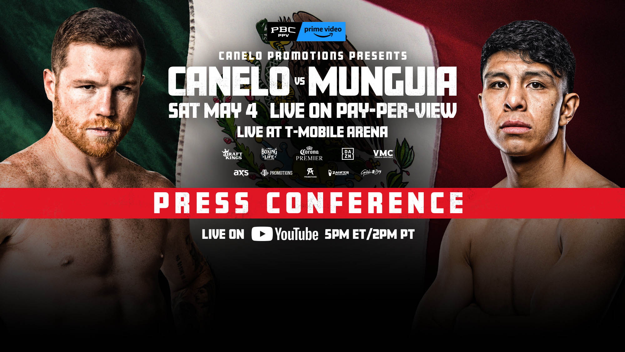 Canelo Alvarez vs Jaime Munguia | Kickoff Press Conference