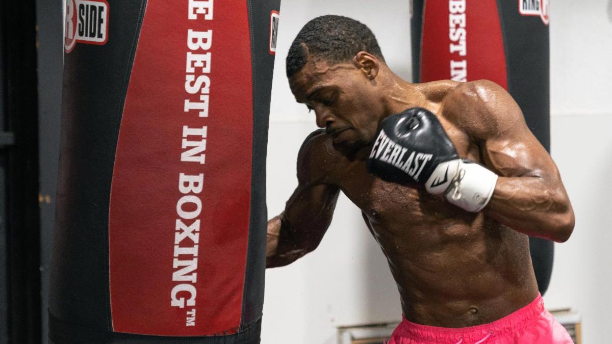 errol spence training for danny garcia