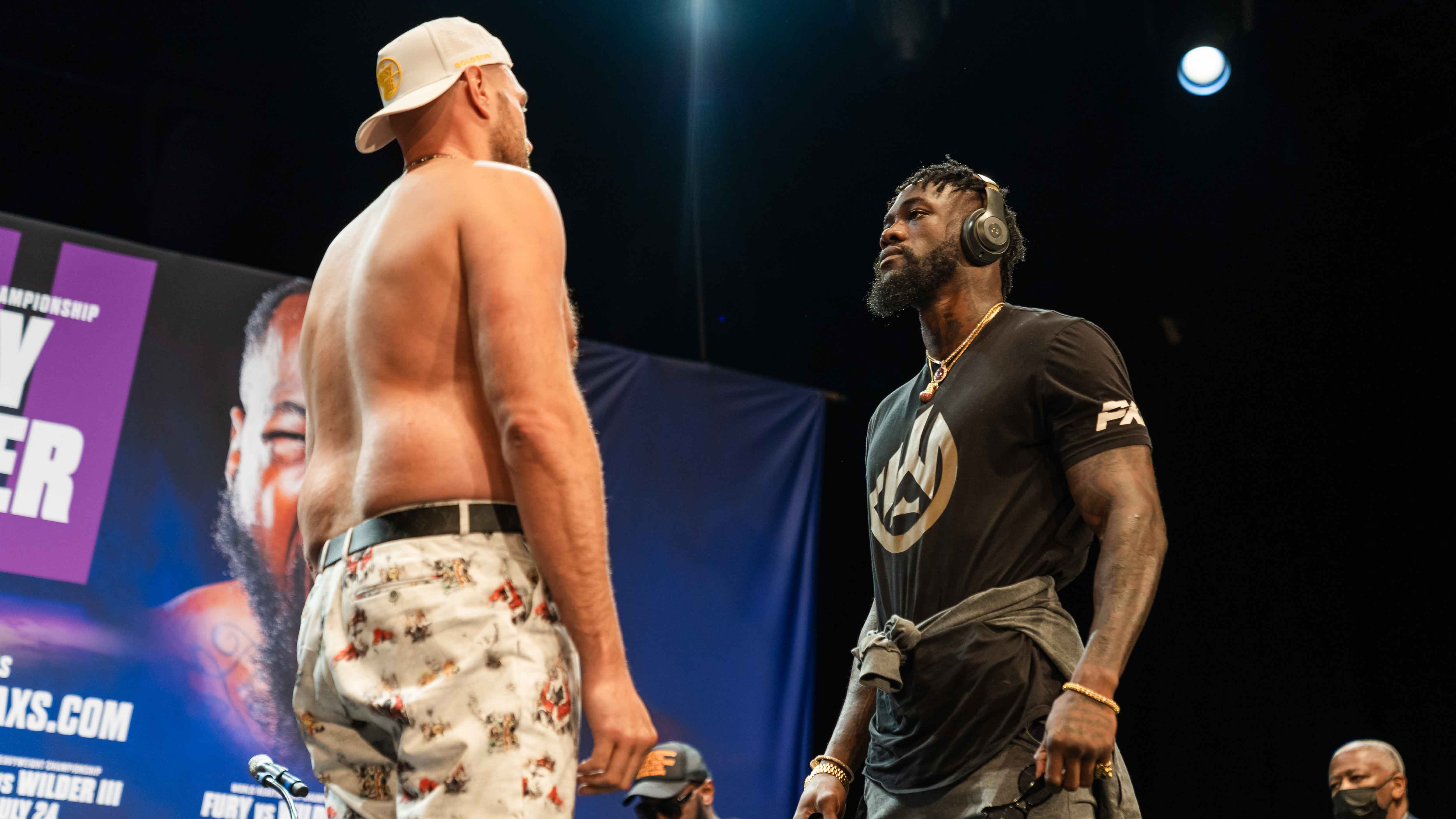 Watch LIVE: Fury Vs. Wilder 3 Las Vegas Weigh In - Boxing News