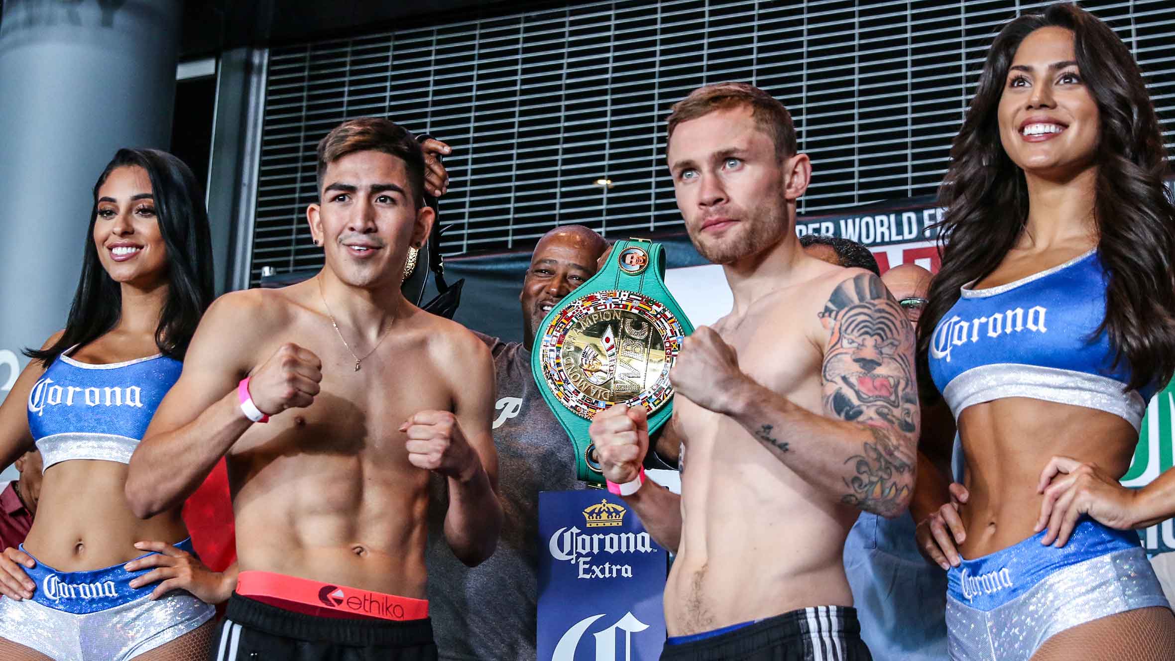 Santa Cruz Frampton ready to risk unbeaten records in 126 pound