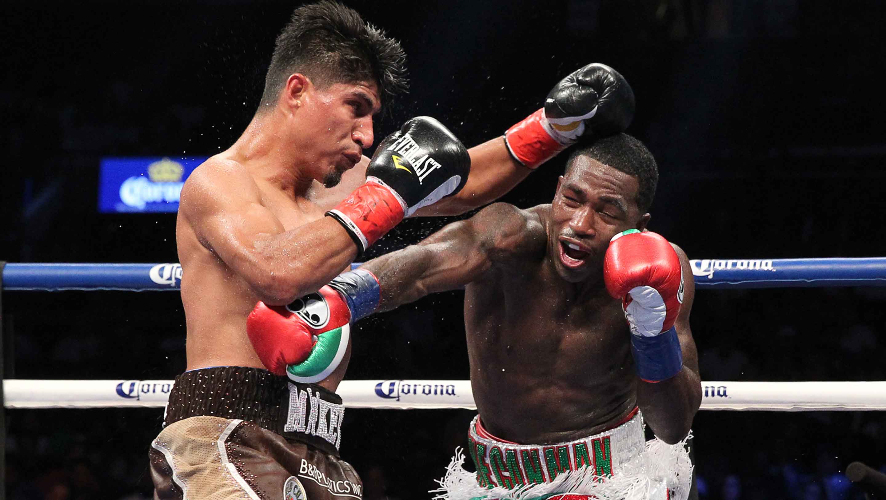 Adrien Broner and Mikey Garcia