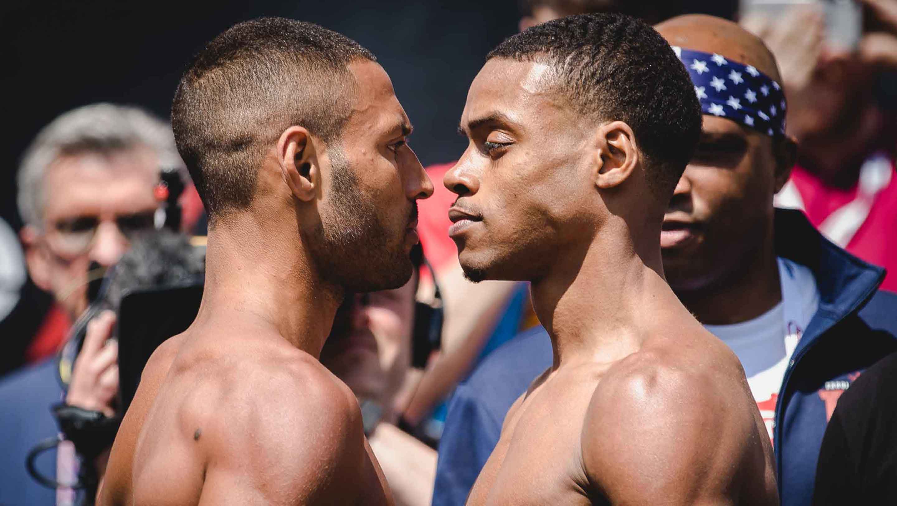 Kell Brook and Errol Spence Jr.