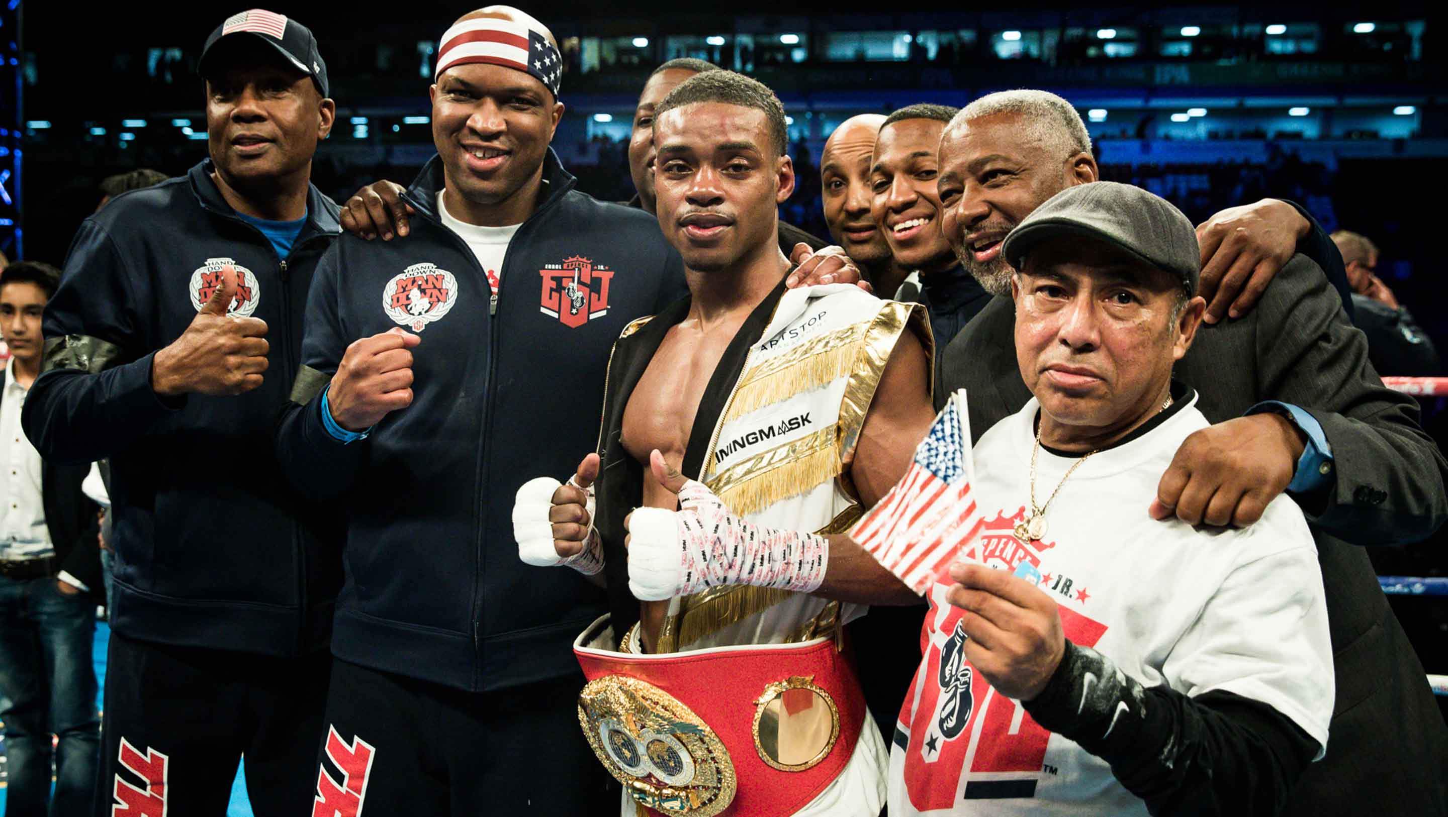 Kell Brook and Errol Spence Jr.