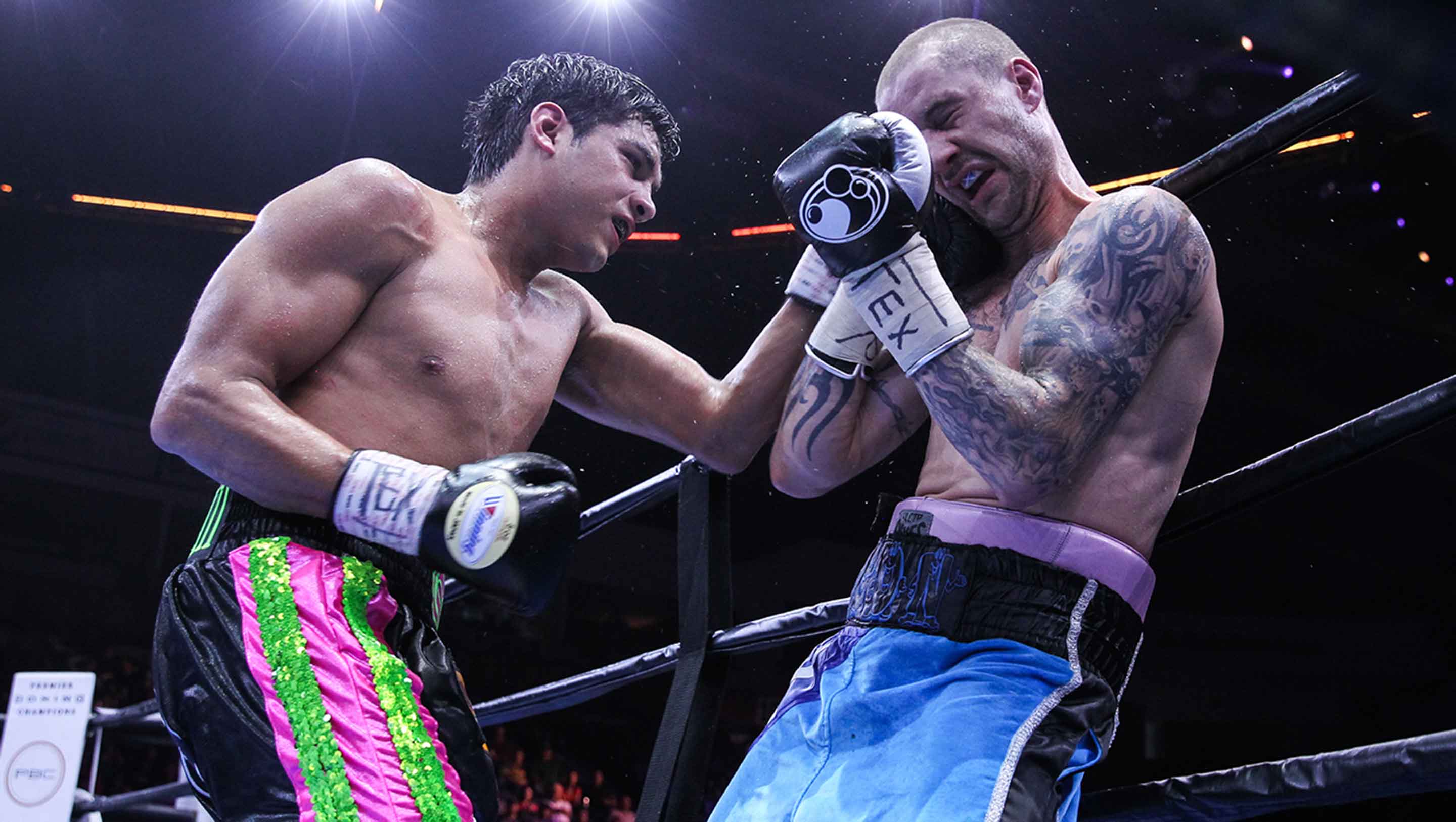 Omar Figueroa Jr. and Ricky Burns