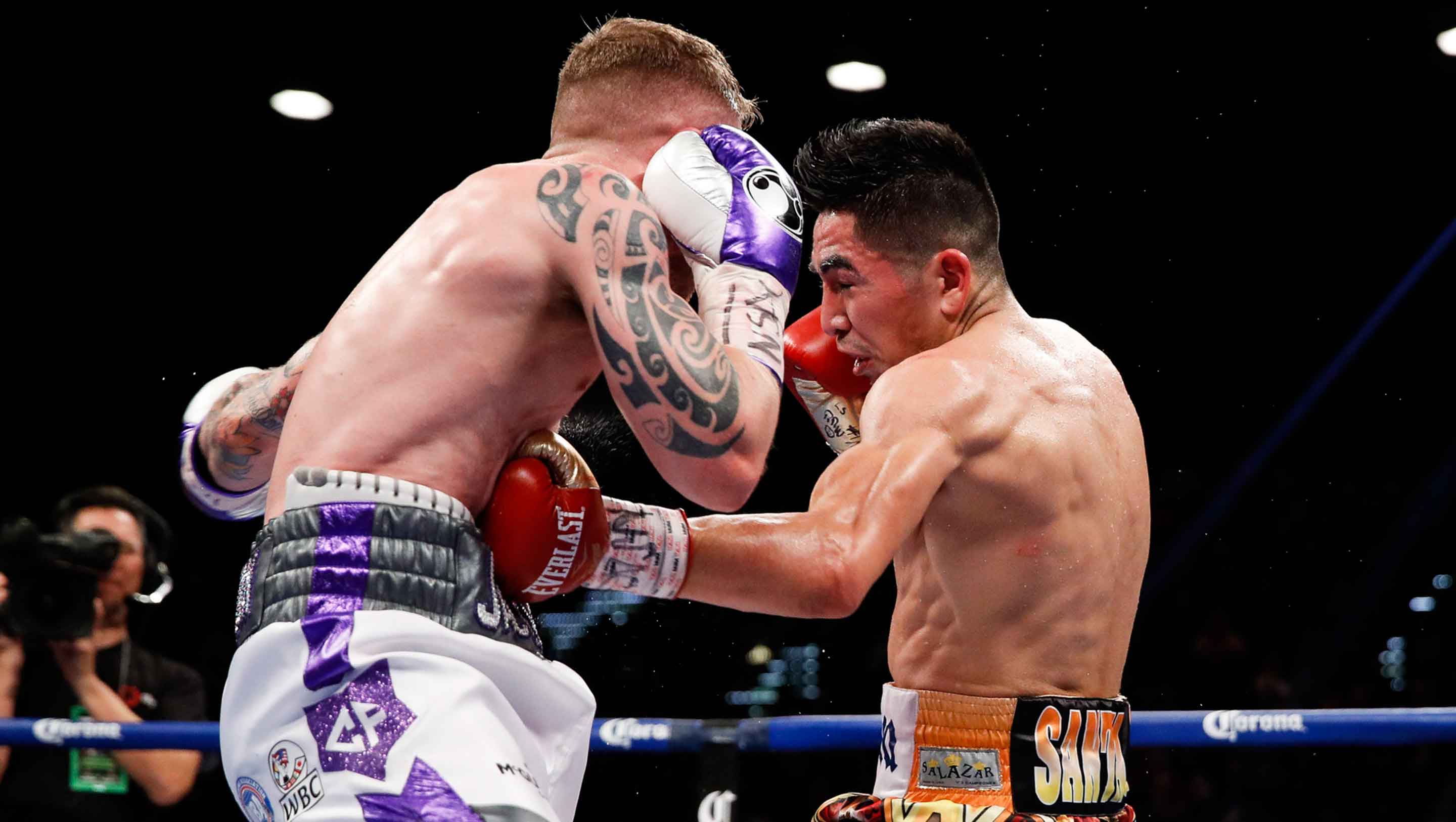 Carl Frampton and Leo Santa Cruz