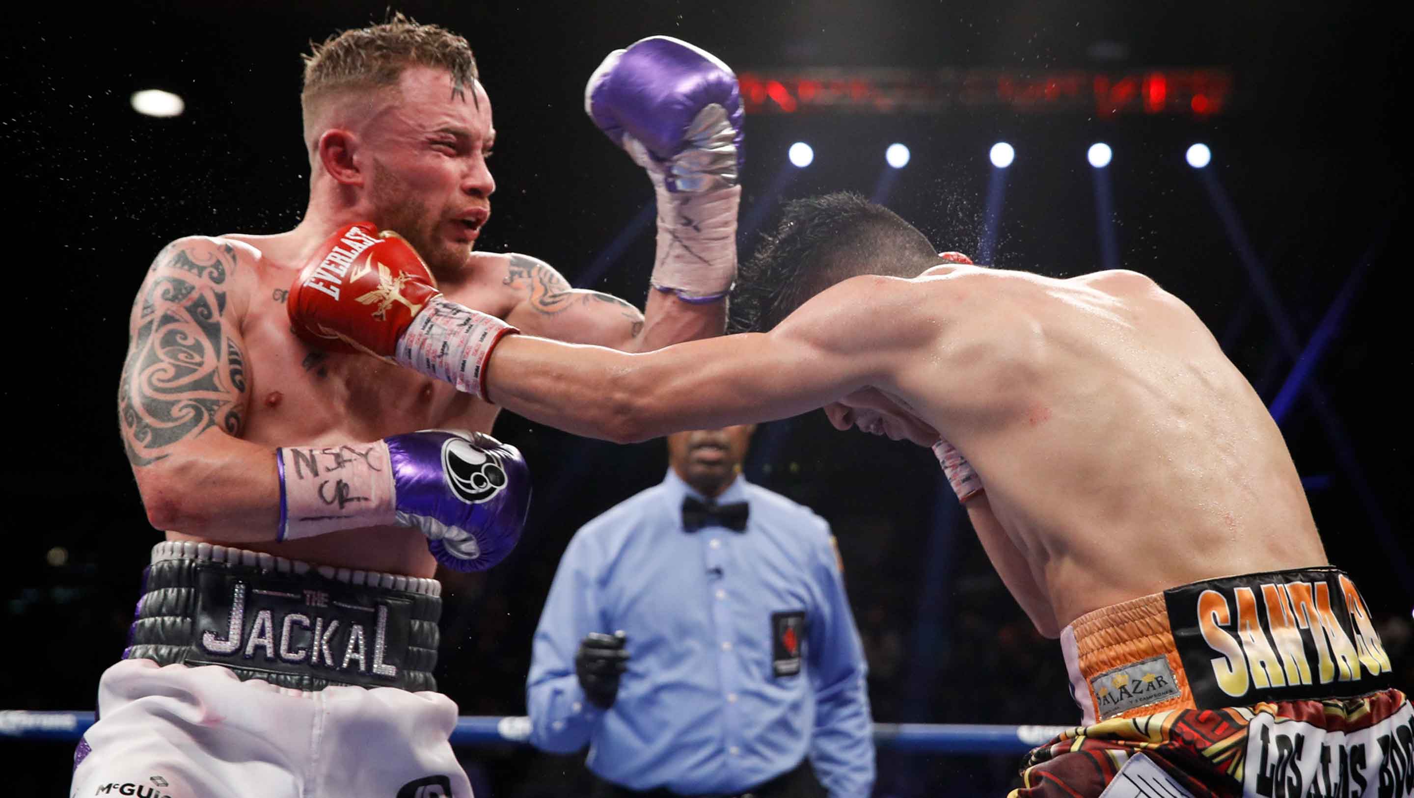 Carl Frampton and Leo Santa Cruz