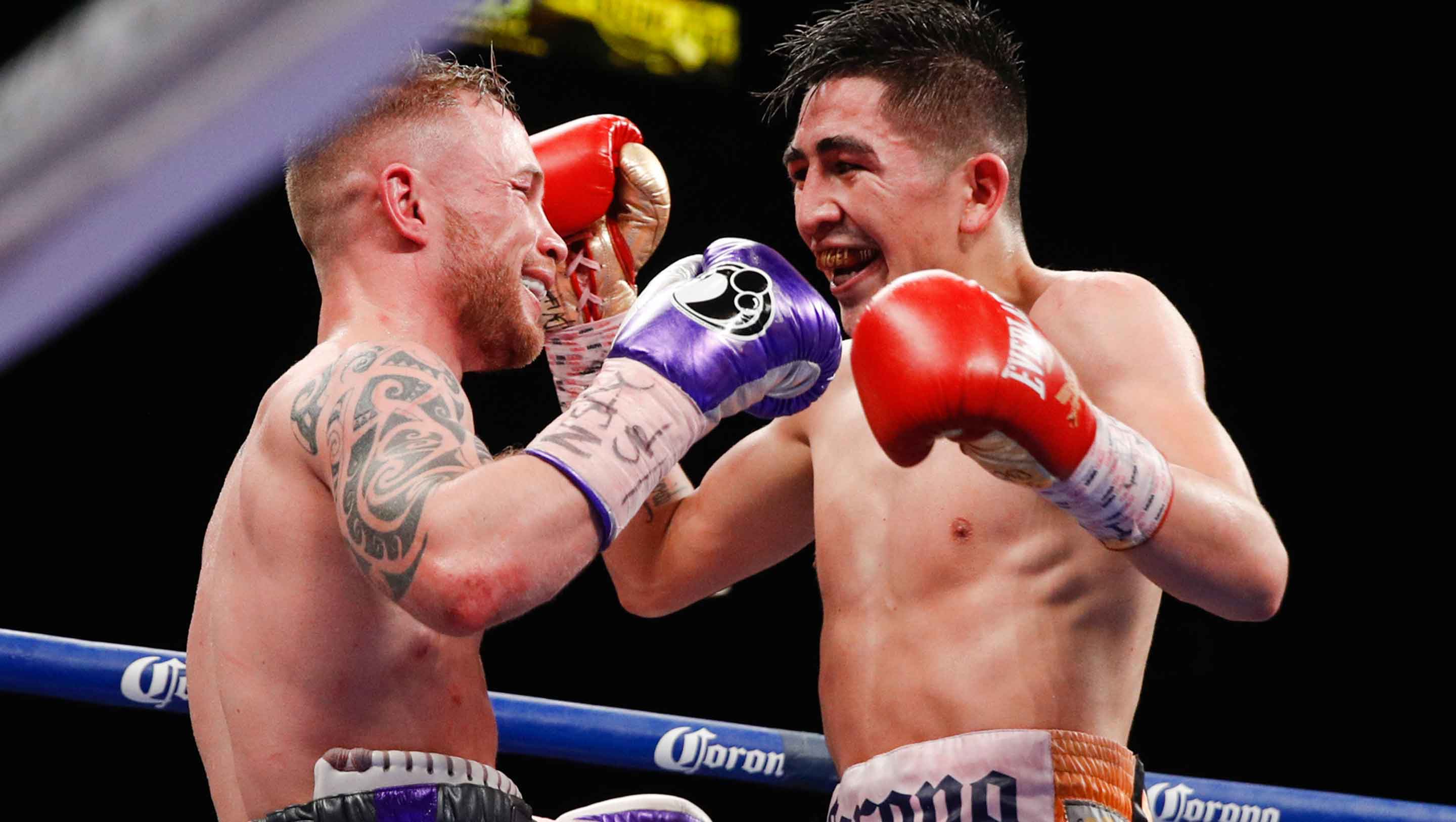 Carl Frampton and Leo Santa Cruz