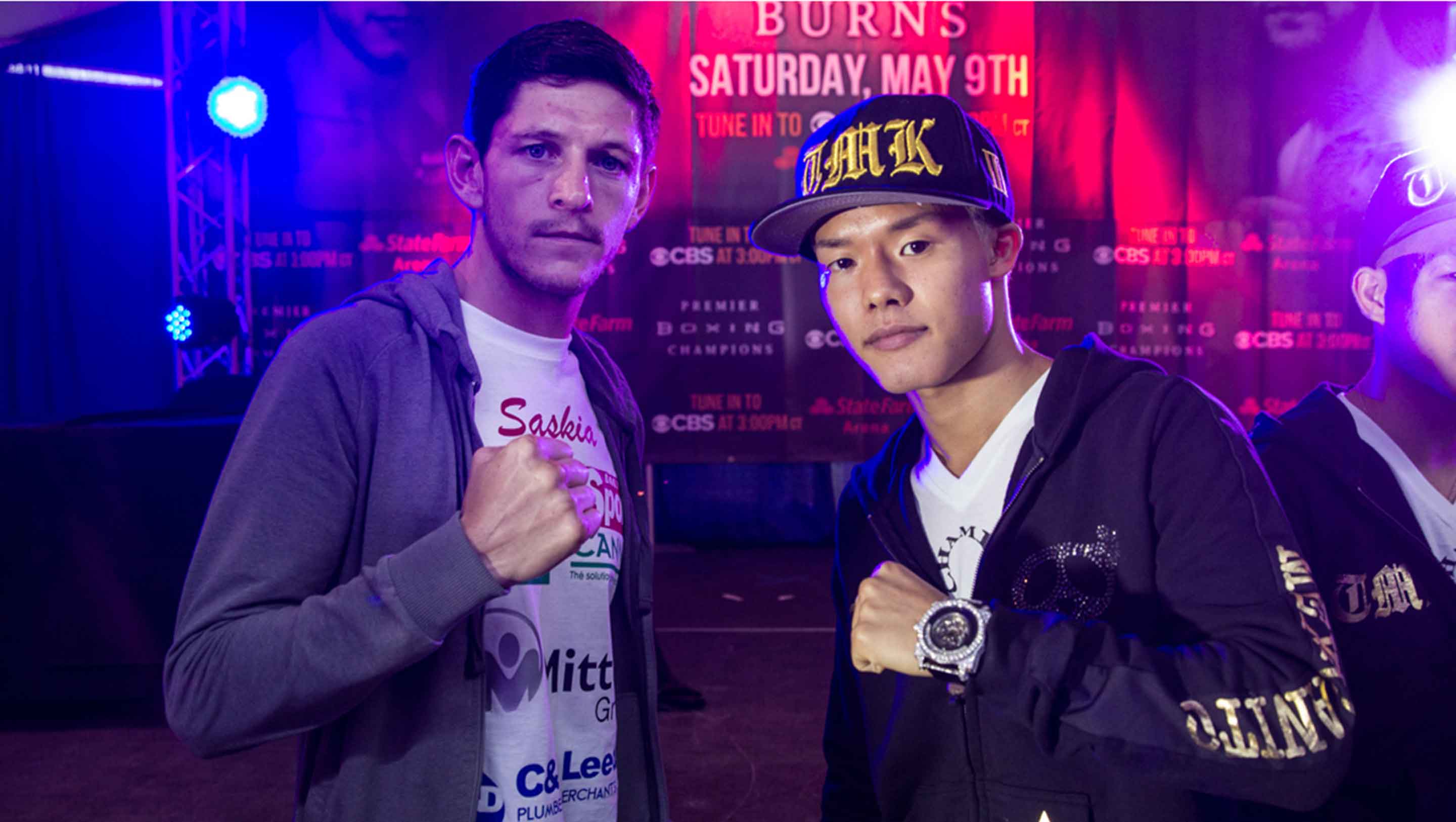 Tomoki Kameda and Jamie McDonnell