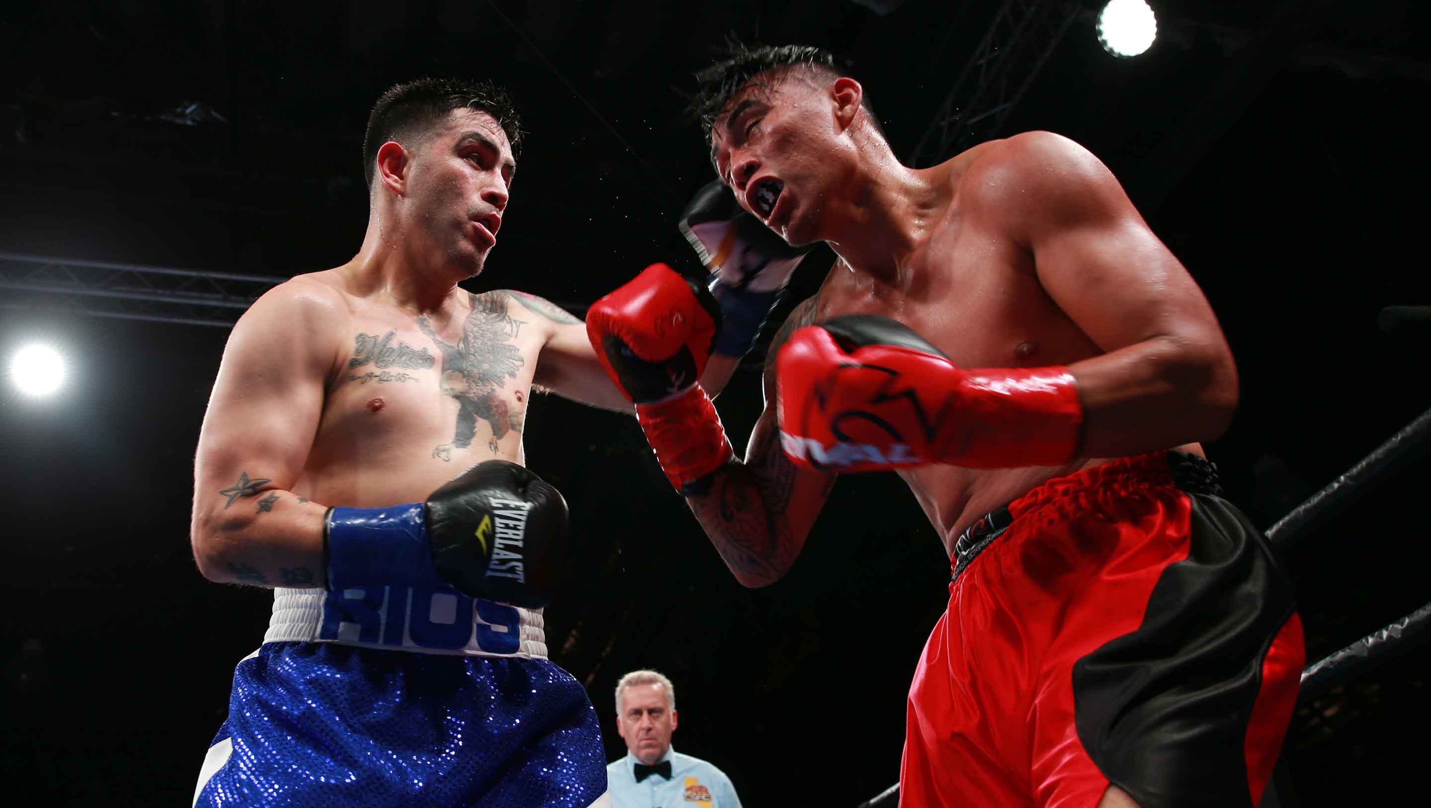 Brandon Rios and Aaron Herrera