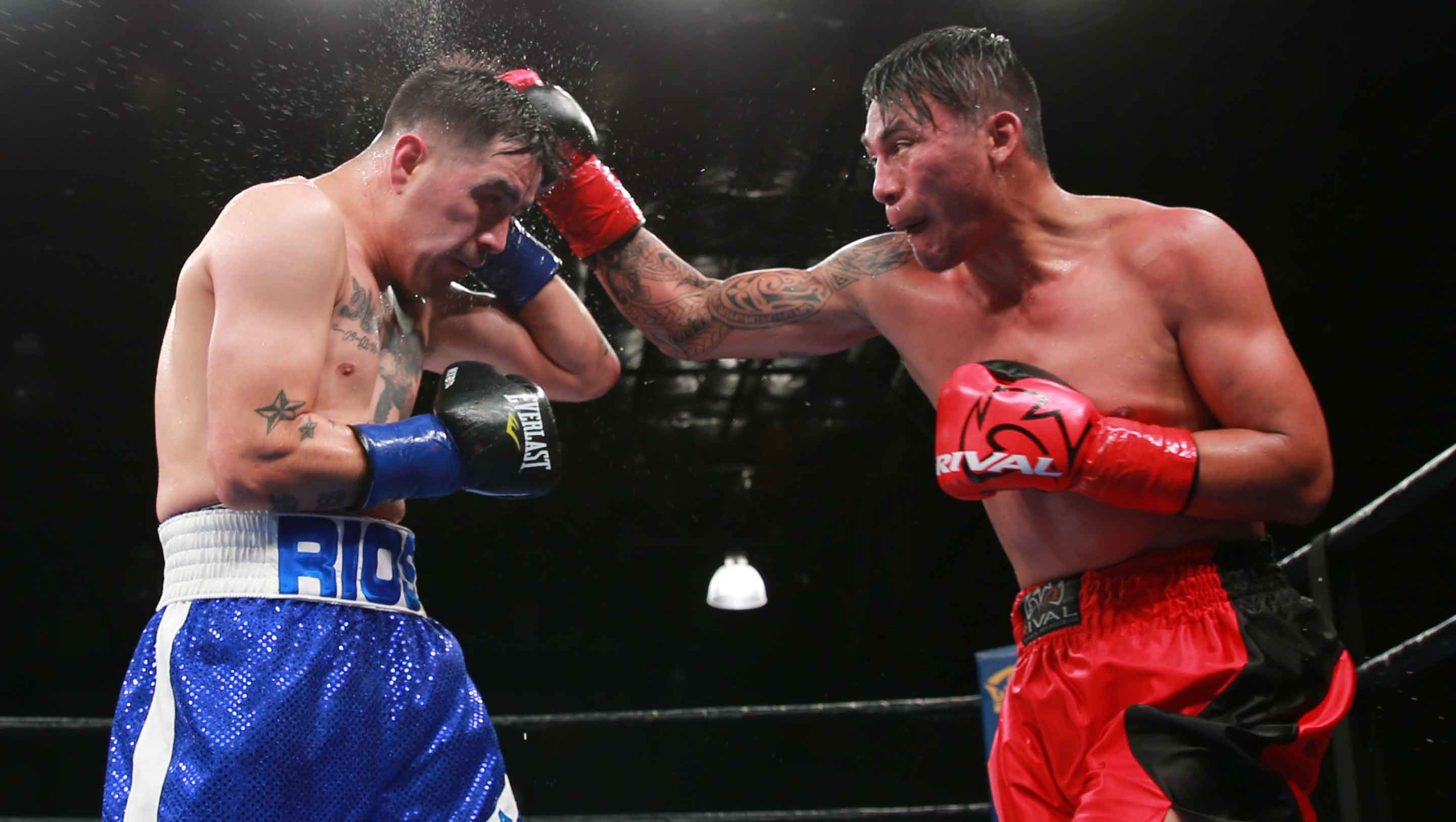 Brandon Rios and Aaron Herrera