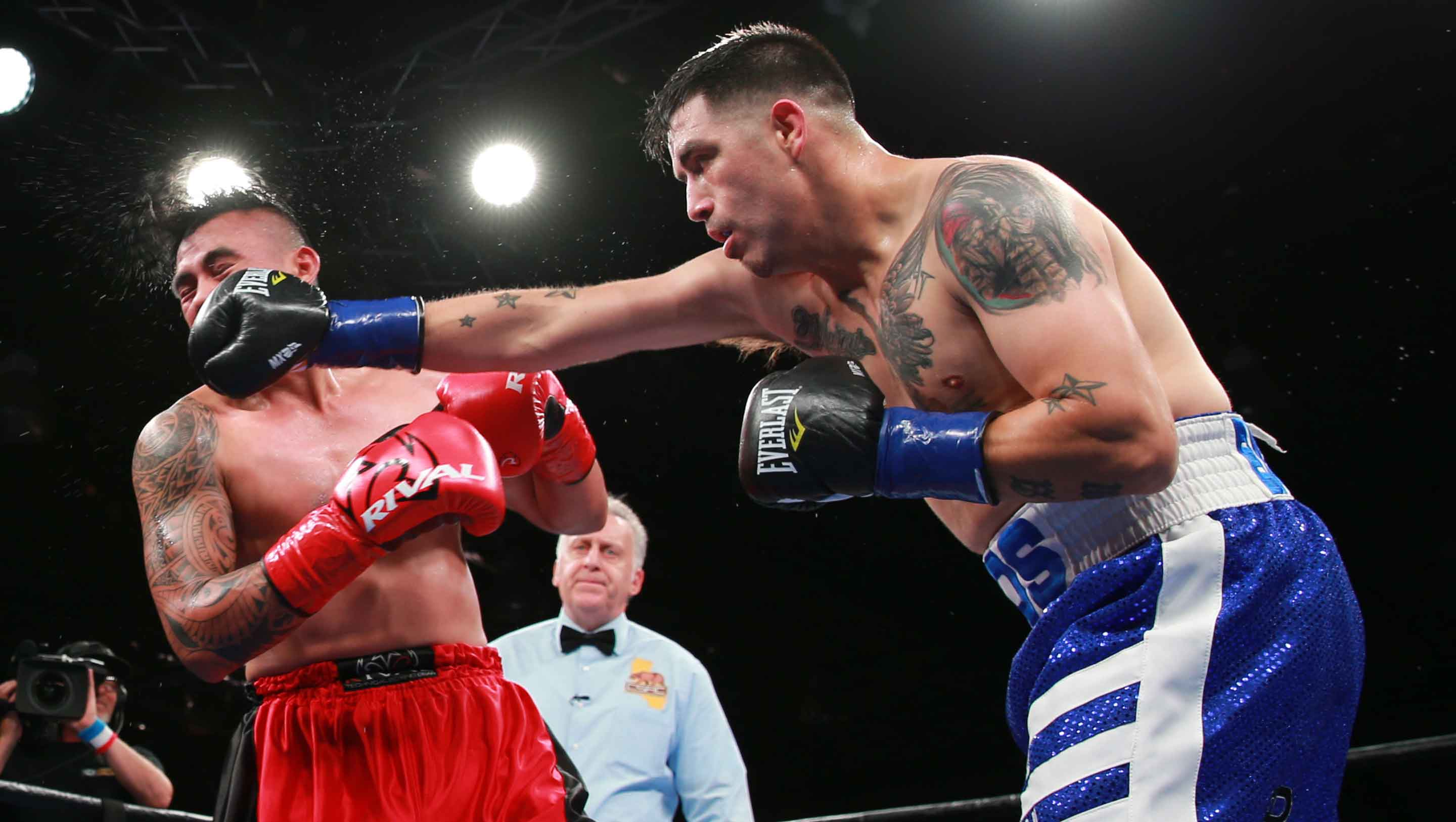 Brandon Rios and Aaron Herrera