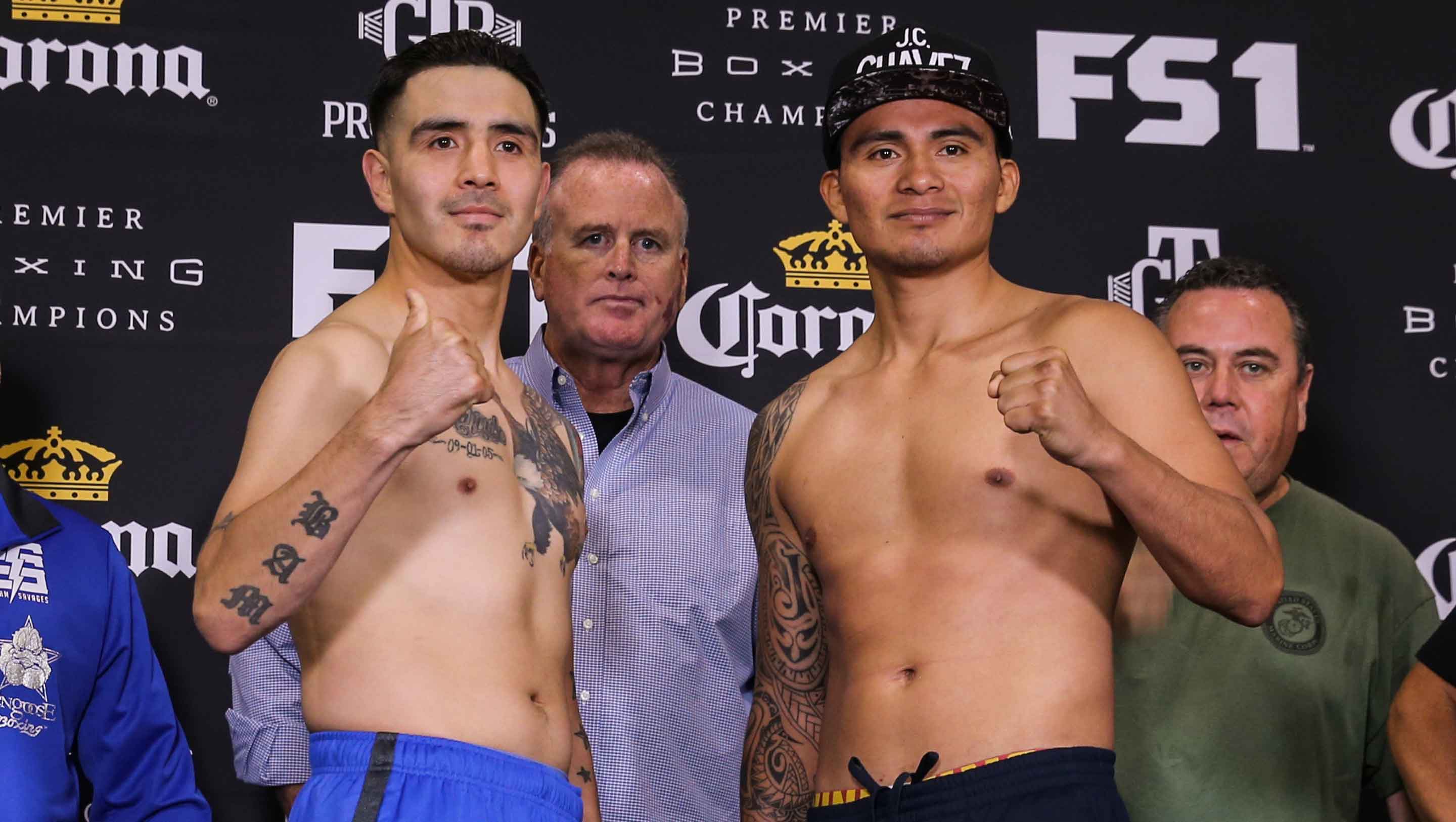 Brandon Rios and Aaron Herrera