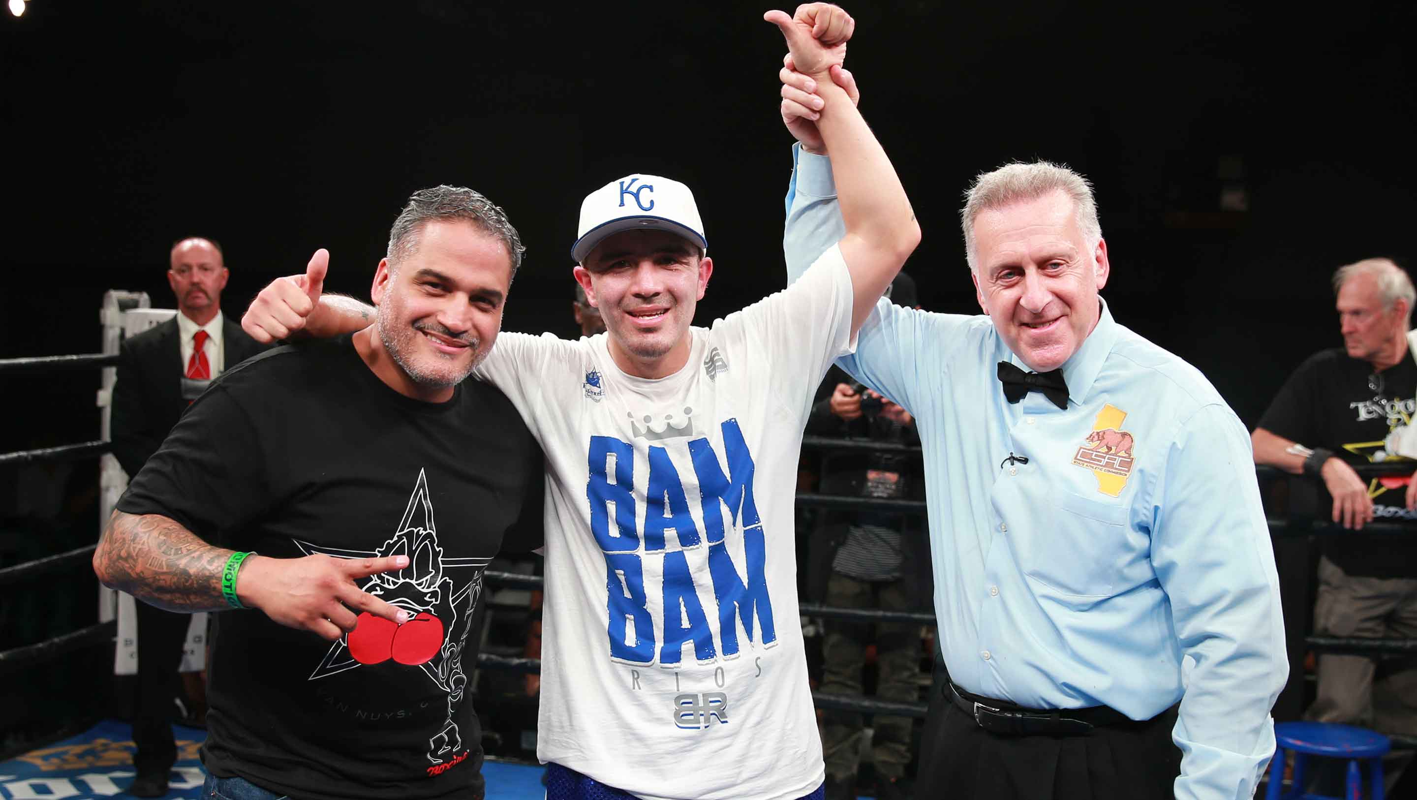 Brandon Rios and Aaron Herrera