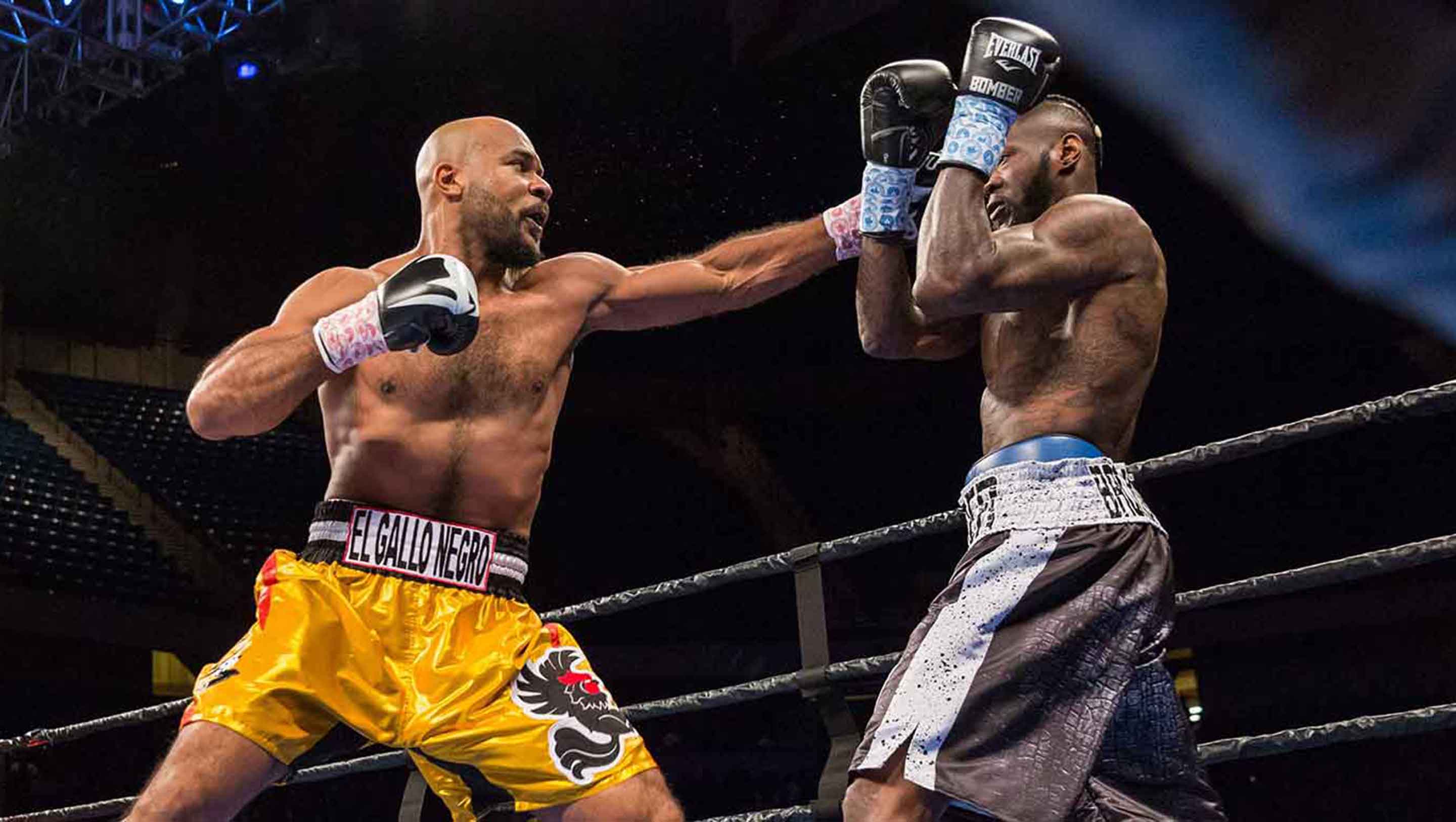 Deontay Wilder and Gerald Washington