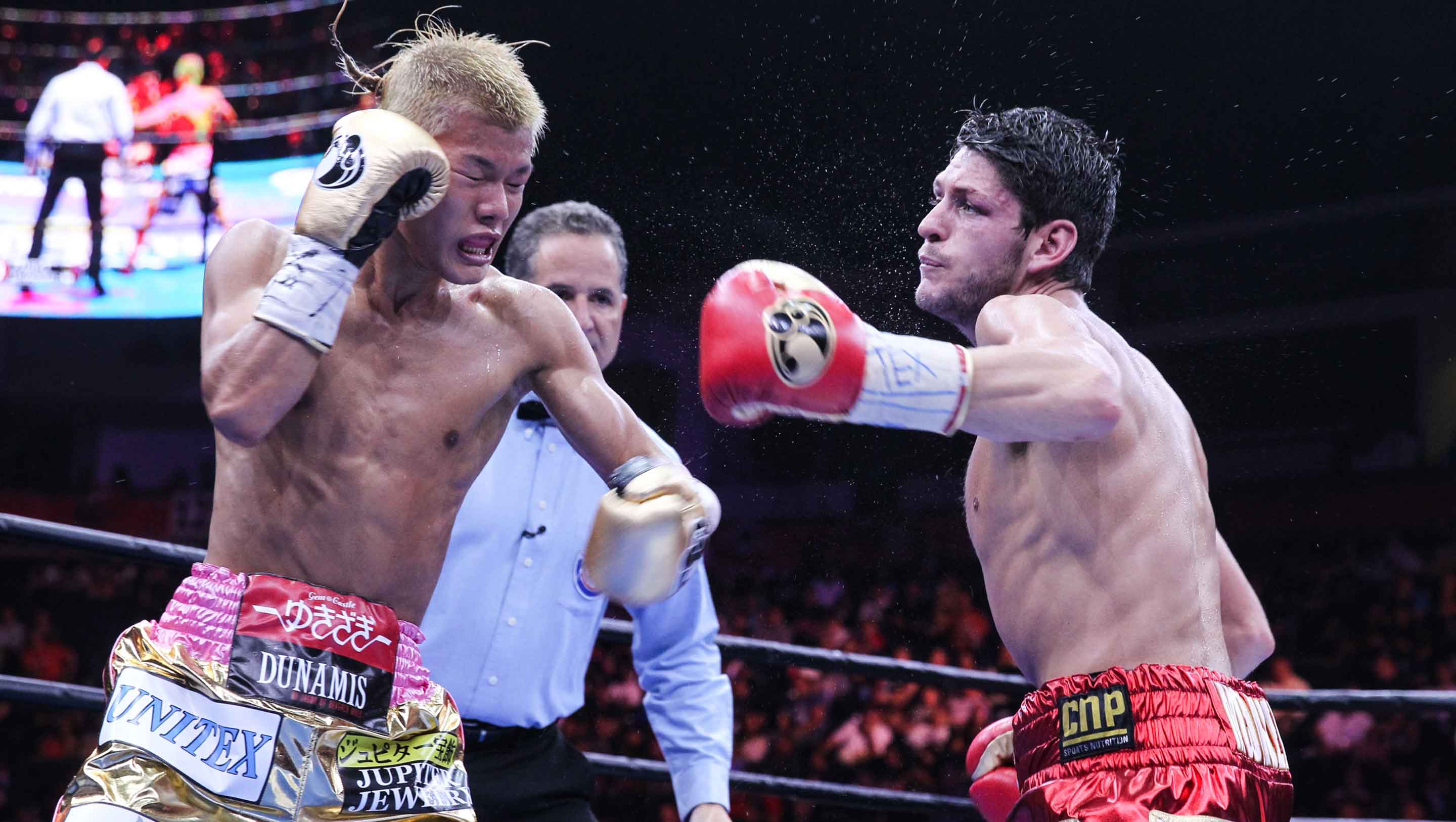 Jamie McDonnell and Tomoki Kameda