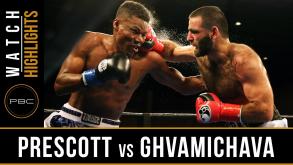 Ghvamichava vs Prescott Highlights: July 12, 2016