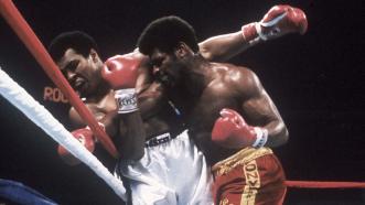 Leon Spinks and Muhammad Ali