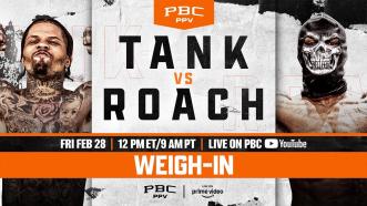 Tank vs. Roach WEIGH-IN | #TankRoach