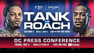 Gervonta Davis vs. Lamont Roach WASHINGTON D.C. PRESS CONFERENCE | #TankRoach