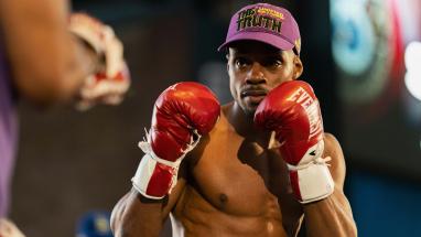 errol spence signed glove