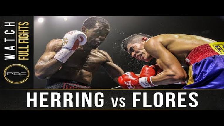 Embedded thumbnail for Herring vs Flores full fight: February 9, 2016