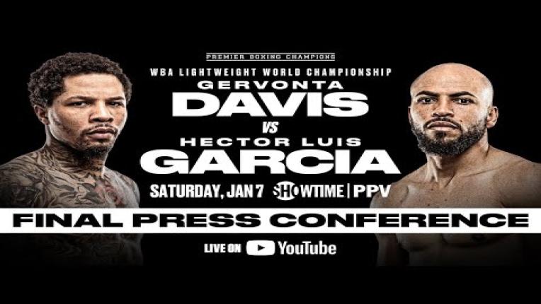 Embedded thumbnail for FINAL PRESS CONFERENCE | #DavisGarcia