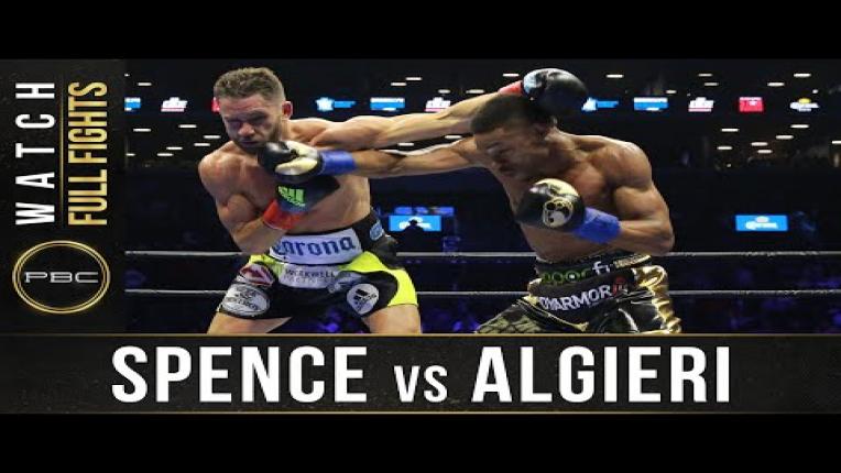 Embedded thumbnail for Spence vs Algieri full fight: April 16, 2016