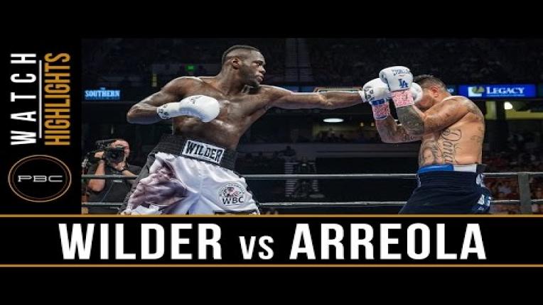 Embedded thumbnail for Wilder vs Arreola Highlights: July 16, 2016