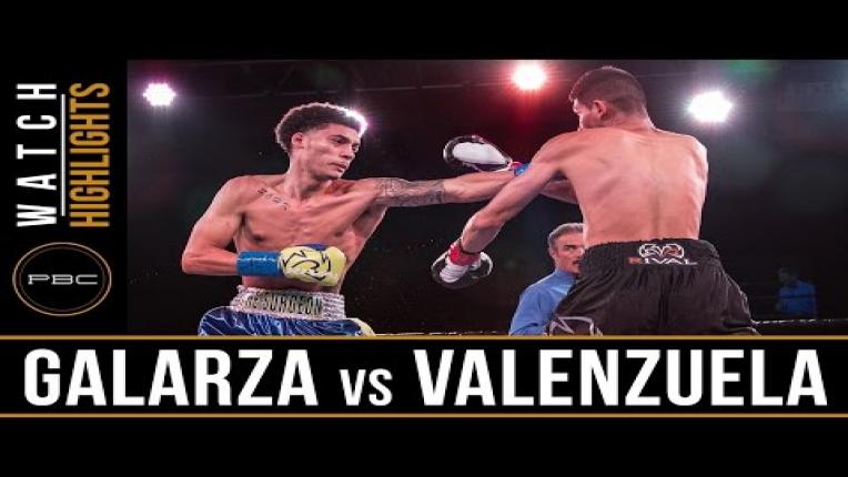 Embedded thumbnail for Galarza vs Valenzuela Highlights: September 27, 2016