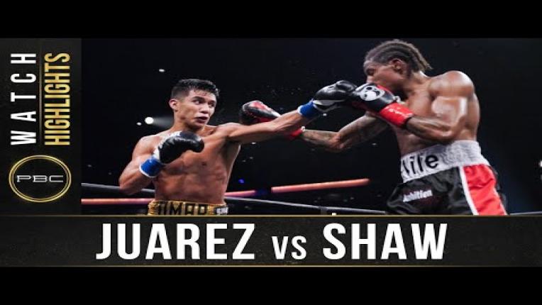 Embedded thumbnail for Juarez vs Shaw  - Watch Fight Highlights | August 8, 2020