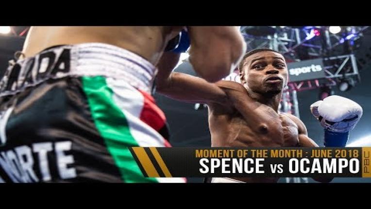 Embedded thumbnail for June 2018 Moment of the Month: Spence vs Ocampo