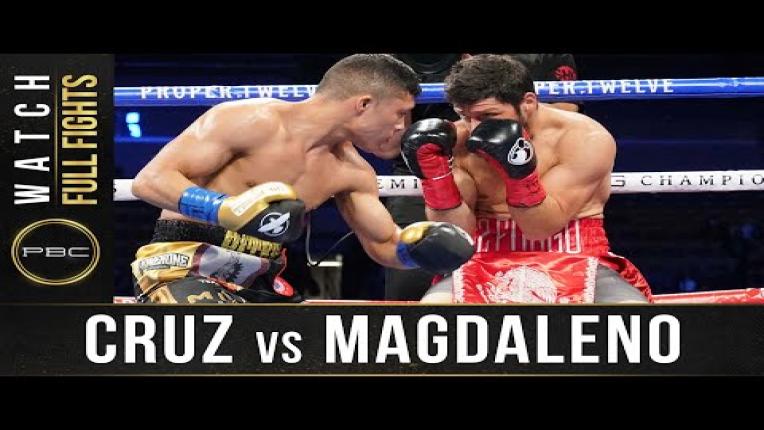 Embedded thumbnail for Cruz vs Magdaleno - Watch Full Fight | October 31, 2020