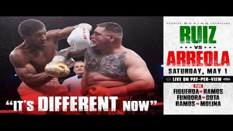 Embedded thumbnail for Boxing Fans Can Expect to See a Whole New Andy Ruiz Jr. on May 1st