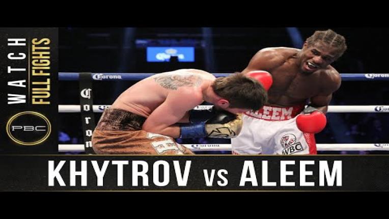 Embedded thumbnail for Khytrov vs Aleem - Waatch Full Fight | January 14, 2017