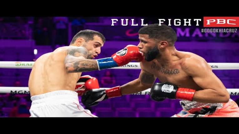 Embedded thumbnail for Gogokhia vs Cruz - Watch Full Fight February 5, 2022 