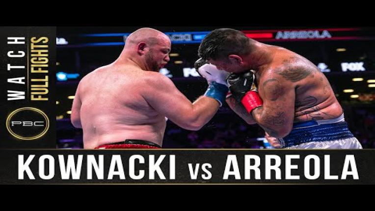 Embedded thumbnail for Kownacki vs Arreola - Watch Full Fight | August 3, 2019