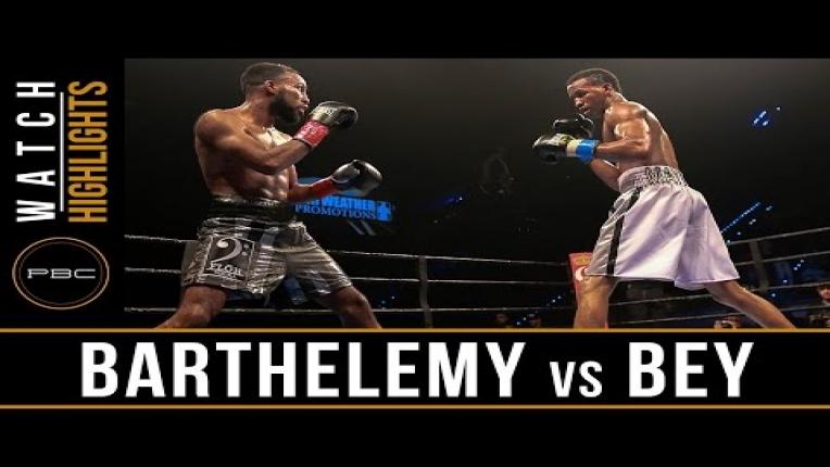 Embedded thumbnail for Barthelemy vs Bey highlights: June 3, 2016