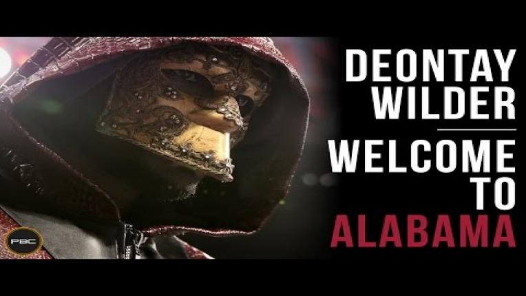 Embedded thumbnail for Deontay Wilder on Defending His Heavyweight Title in His Home State of Alabama