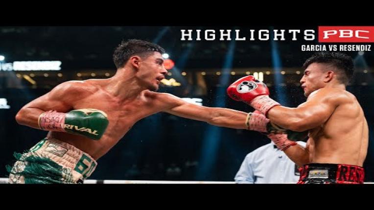 Embedded thumbnail for Garcia vs Resendiz HIGHLIGHTS: September 30, 2023 | PBC on Showtime PPV