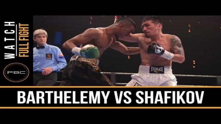 Embedded thumbnail for Barthelemy vs Shafikov full fight: December 18, 2016