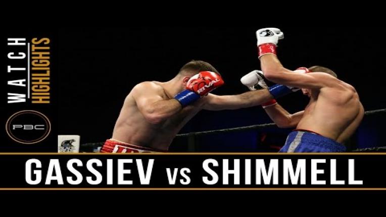 Embedded thumbnail for Gassiev vs Shimmell highlights: May 17, 2016