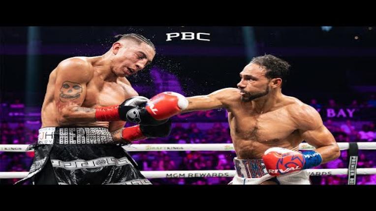 Embedded thumbnail for Two Straight Minutes of Keith Thurman Landing BOMBS in Super Slow Motion