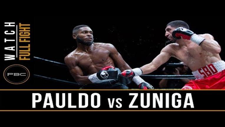 Embedded thumbnail for Pauldo vs Zuniga - Watch Video Highlights | May 26, 2018