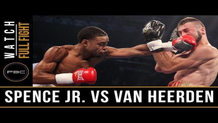 Embedded thumbnail for Spence vs Van Heerden full fight: September 11, 2015
