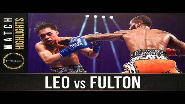 Embedded thumbnail for Leo vs Fulton - Watch Fight Highlights | January 23, 2021