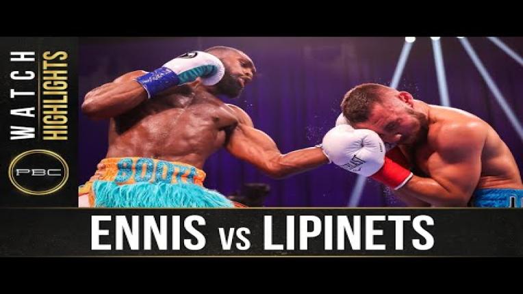 Embedded thumbnail for Ennis vs Lipinets - Watch Fight Highlights | April 10, 2021