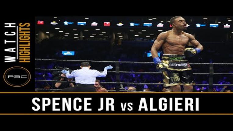 Embedded thumbnail for Spence Jr. vs Algieri highlights: April 16, 2016