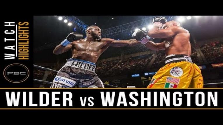 Embedded thumbnail for Wilder vs Washington Highlights: February 25, 2017