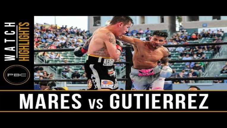 Embedded thumbnail for Mares vs Gutierrez Highlights: October 14, 2017