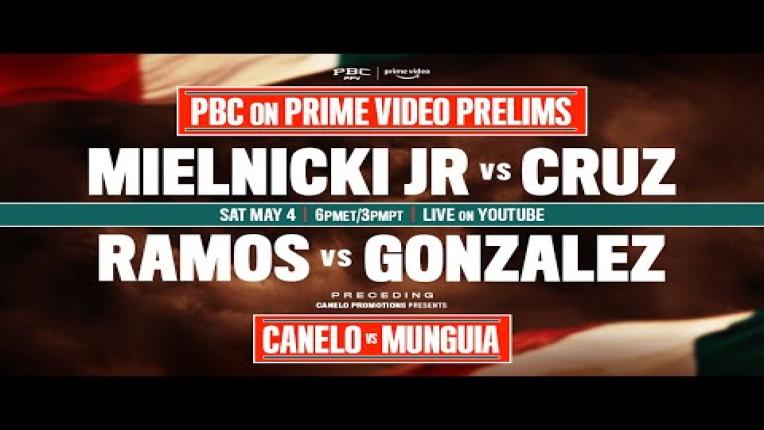 Embedded thumbnail for PBC on PRIME VIDEO PRELIMS | #CaneloMunguia